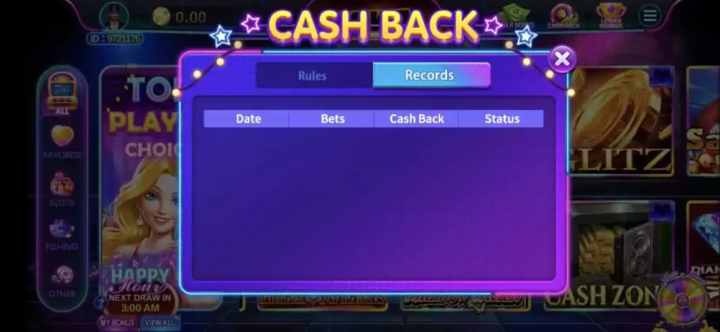 juwa cash back